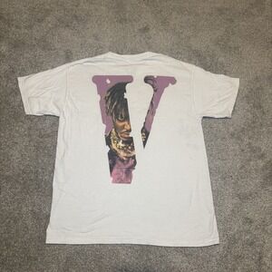 Juice Wrld x Vlone Legends Never Die T-shirt Men's Size Large White Tee